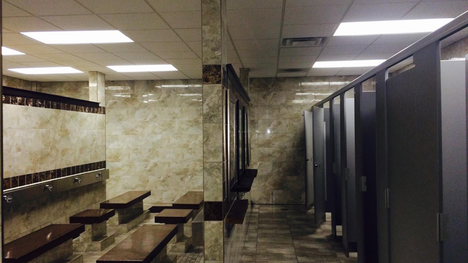 Wudu area at Masjid Abu Bakr As-Siddique Islamic Centre in Columbus