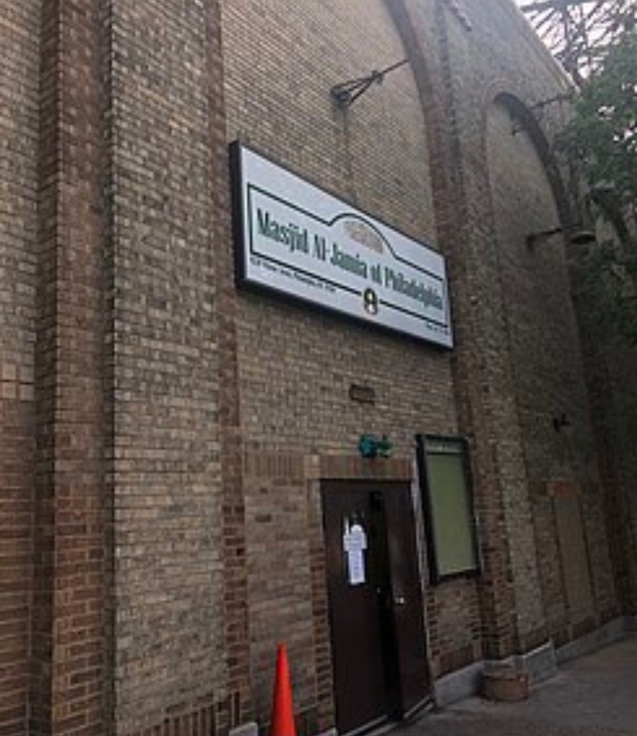 Masjid Al-Jamia of Philadelphia exterior sign