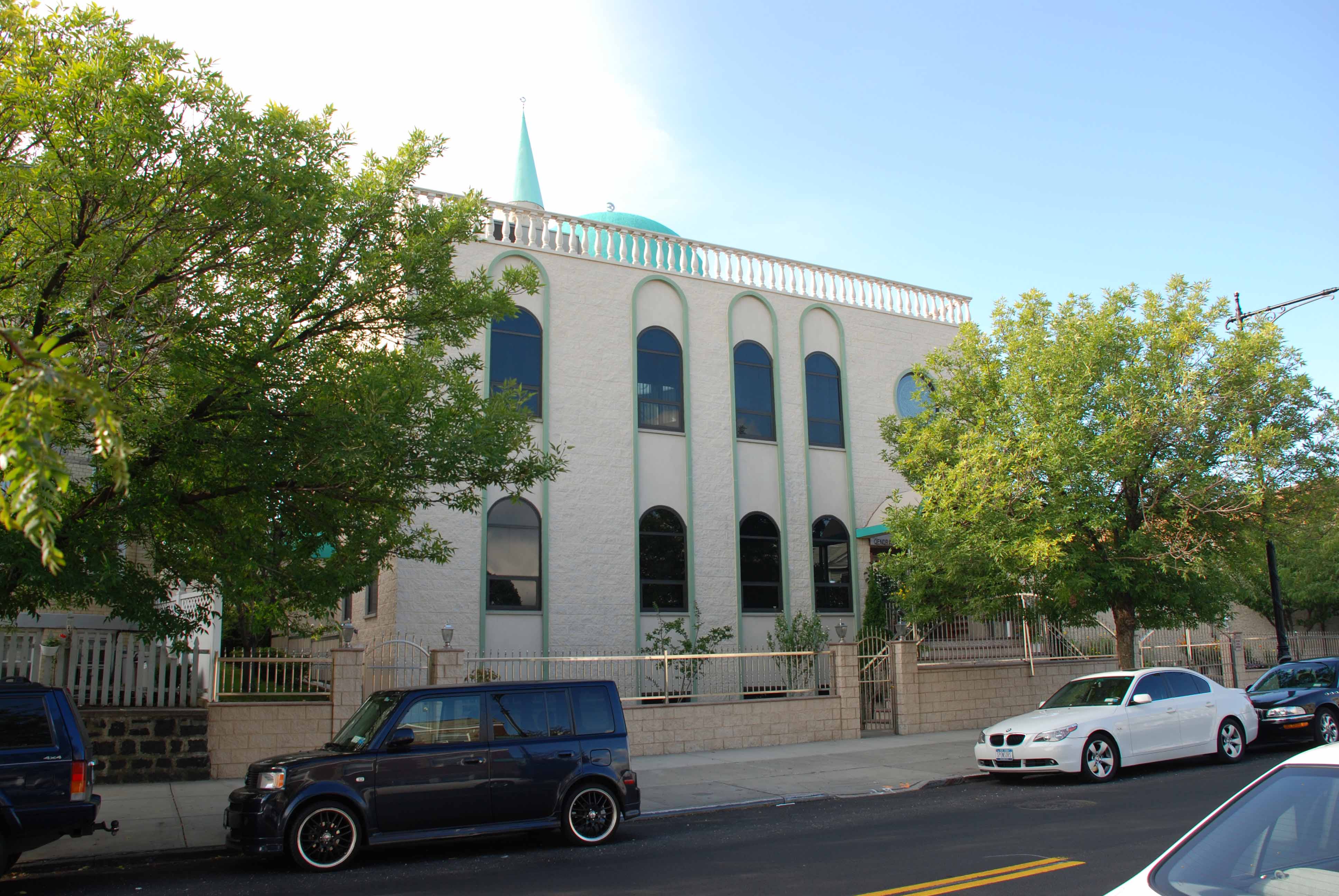 Exterior of Albanian-American Islamic Center of Queens in Glendale