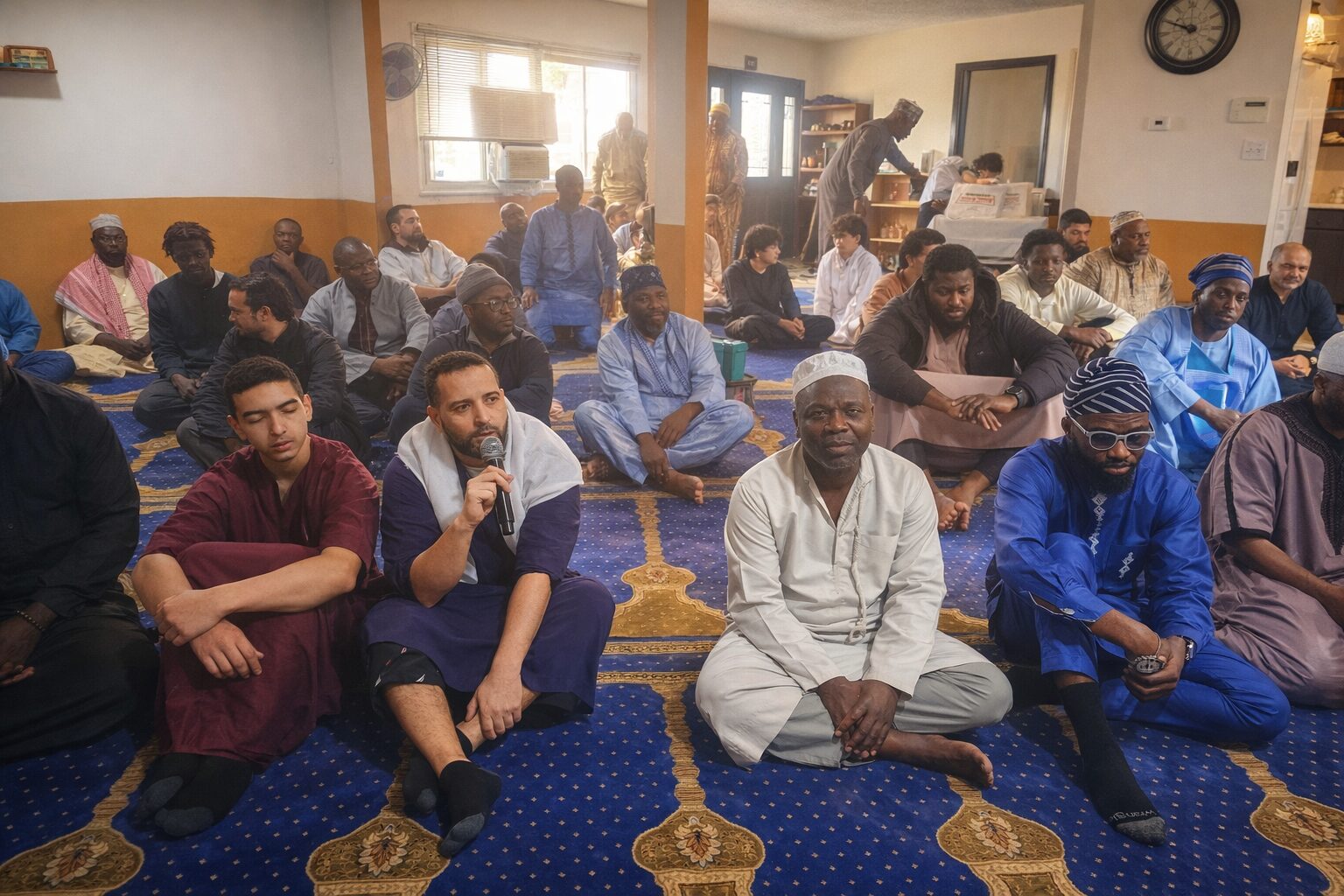 An-Nabawi Mosque community gathering in Columbus, OH