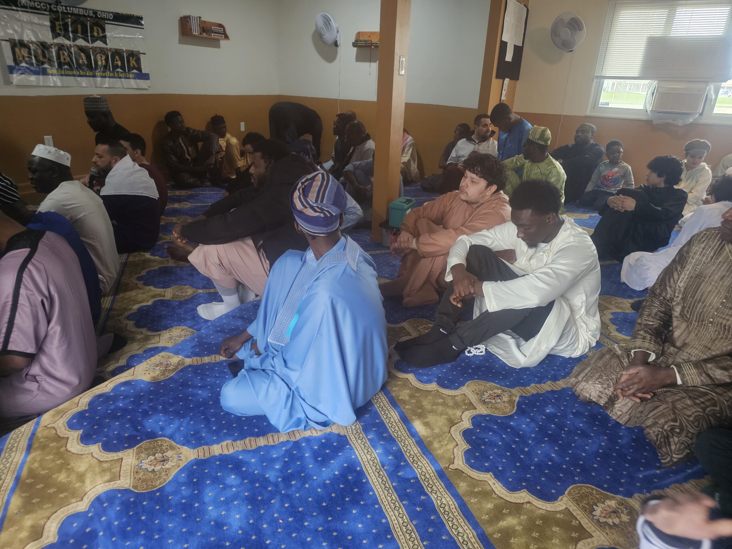 An-Nabawi Mosque prayer gathering in Columbus, OH