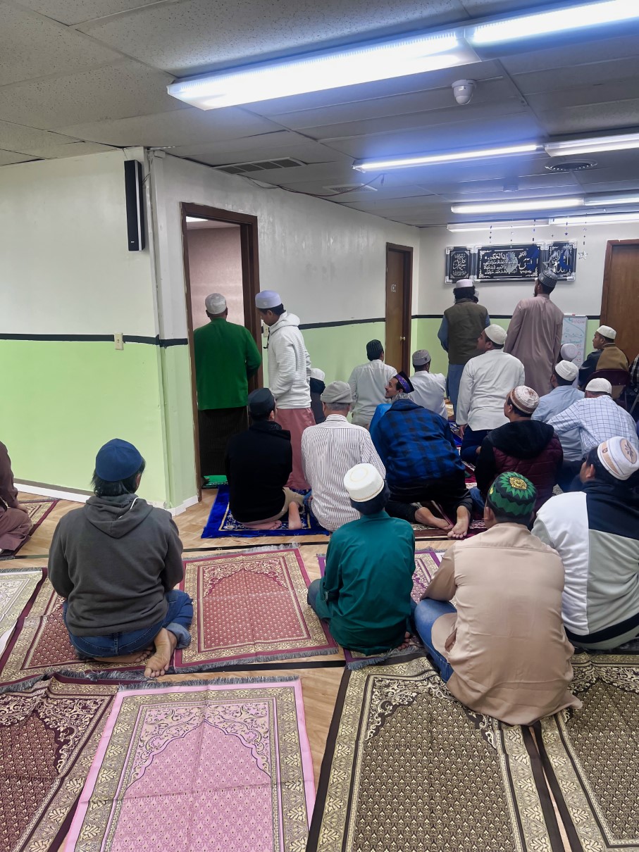 Burmese Islamic Center of Milwaukee prayer gathering in Milwaukee, WI