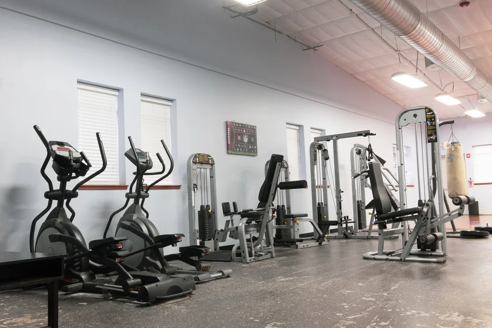 Clear Lake Islamic Center fitness room