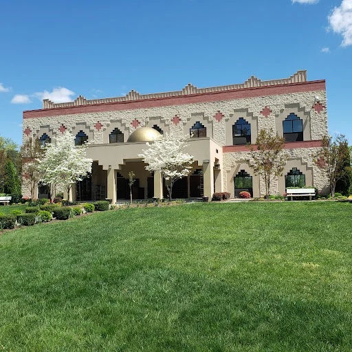 Dar Alnoor Islamic Community Center exterior and front lawn in Manassas, VA