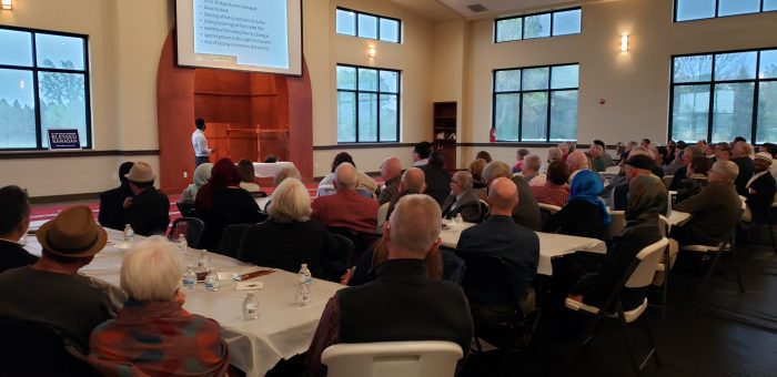 Interfaith or community outreach gathering at Eastern Twin Cities Islamic Center