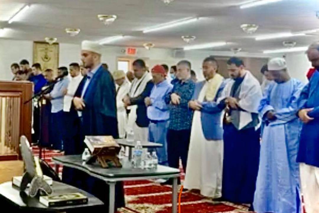 Florence Islamic Center community prayer program in Florence, AL