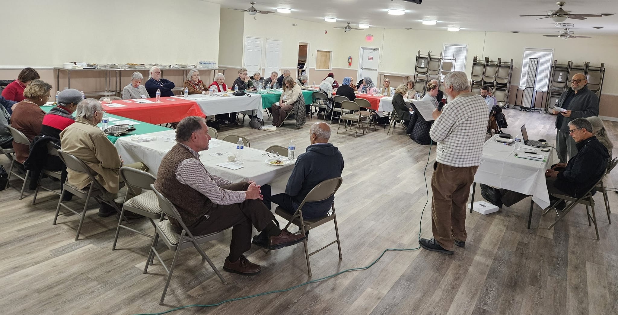 Islamic Association of Shenandoah Valley community room in Harrisonburg, VA