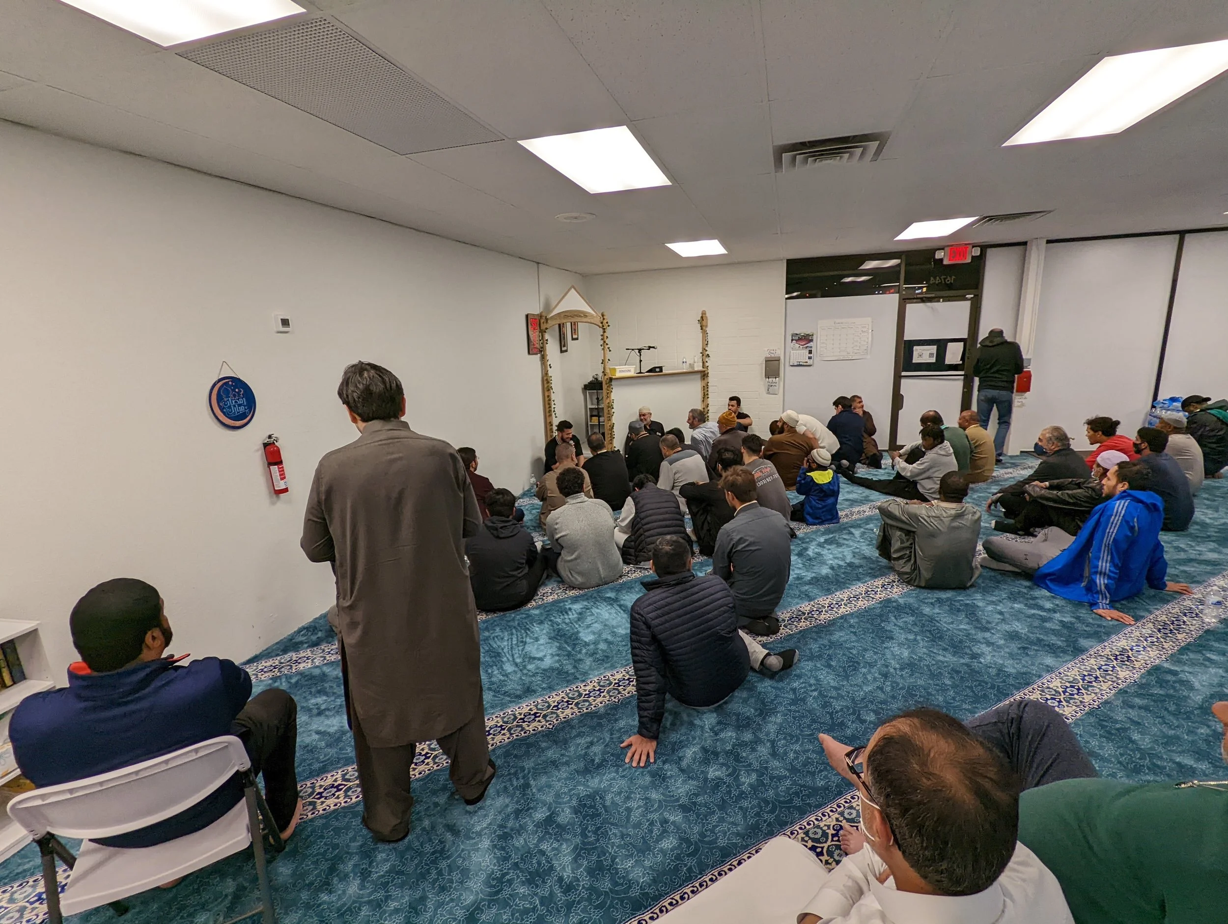 Islamic Center of Aurora Colorado prayer gathering in Aurora, CO