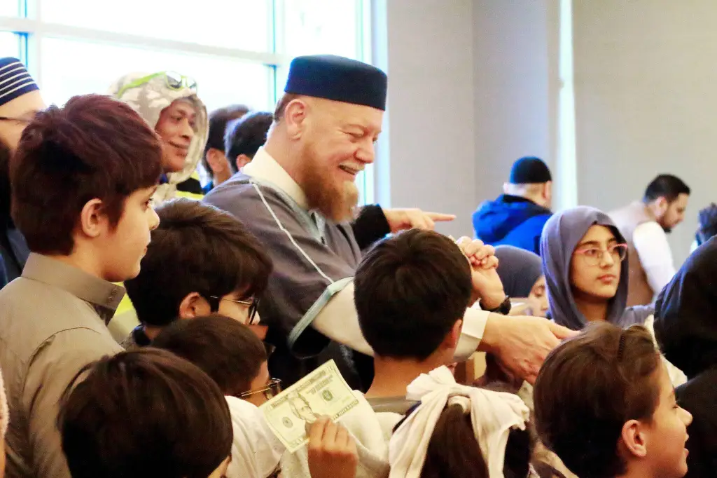 Islamic Community Center of Federal Way community members at a family gathering in Kent, Washington
