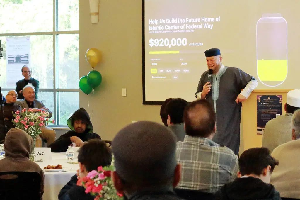 Islamic Community Center of Federal Way fundraising presentation for the future masjid in Kent, Washington