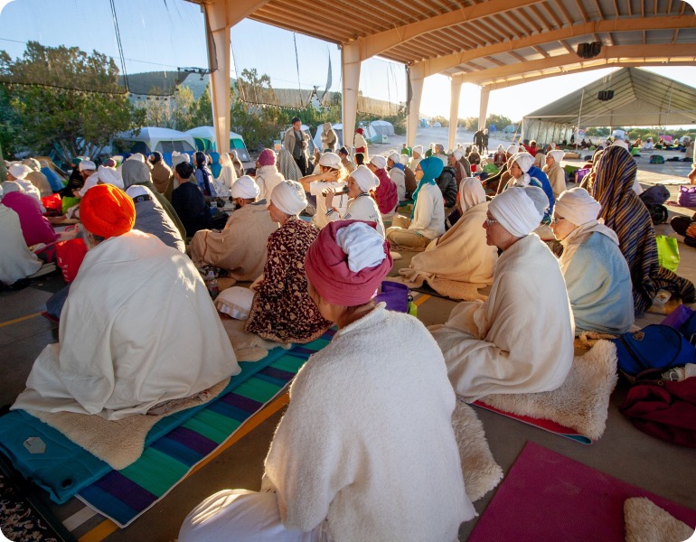 ICGA outdoor Eid prayer gathering