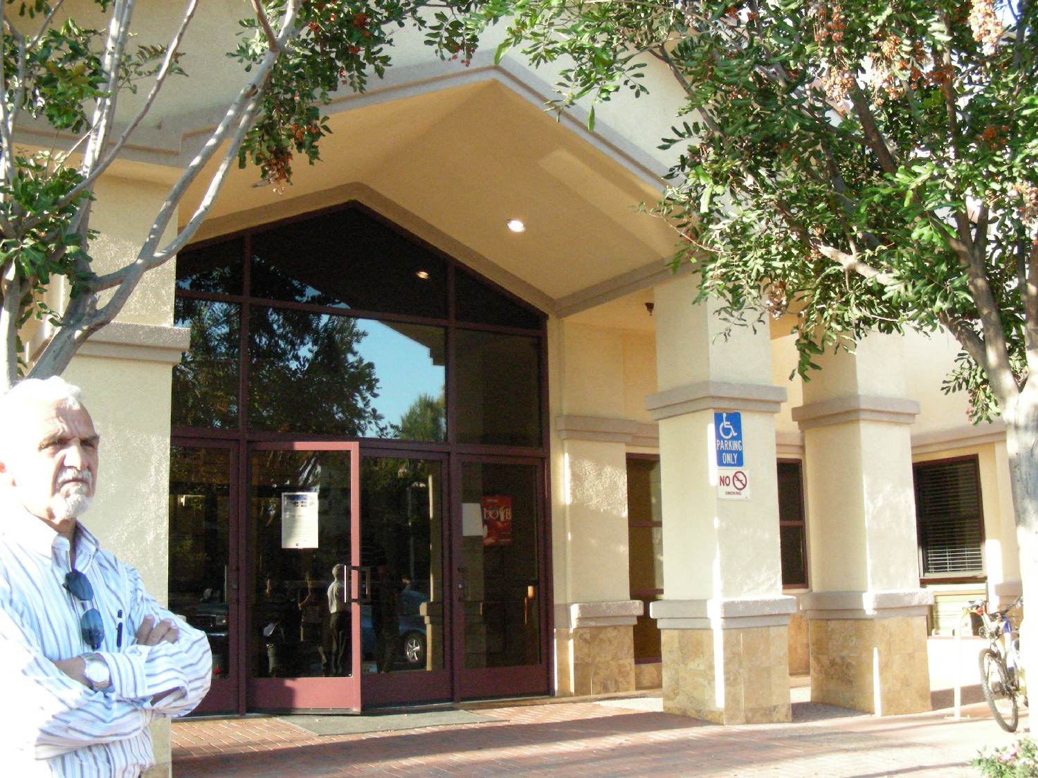 Islamic Center of Irvine entrance on Truman Street in Irvine