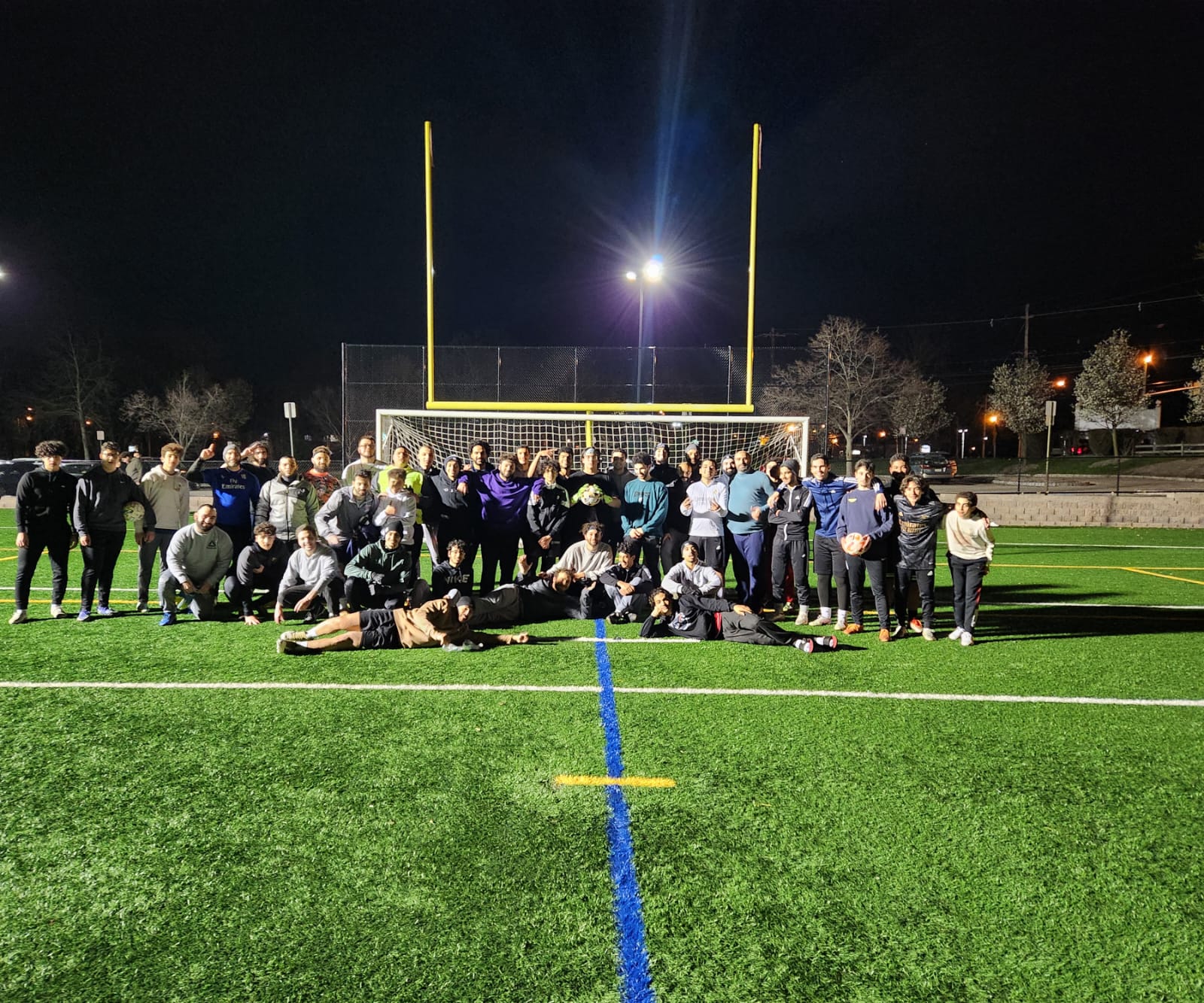 Islamic Center of Morris County youth sports group photo from the official ICMC site