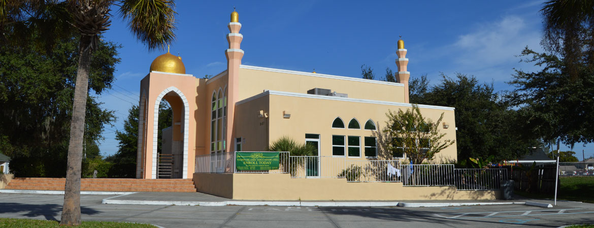 Masjid Taqwa Kissimmee exterior on North Central Avenue