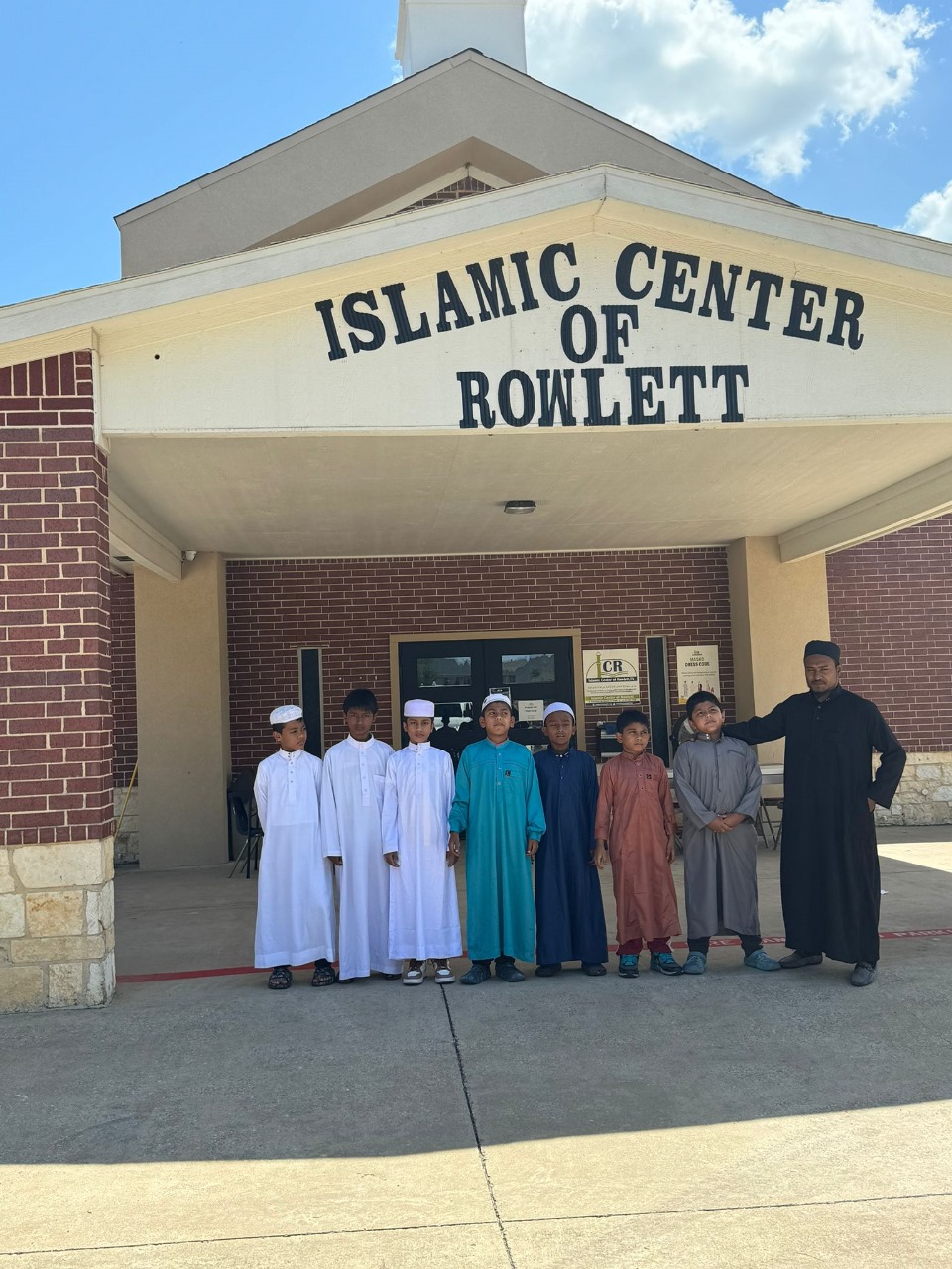 Islamic Center of Rowlett entrance on Garner Road