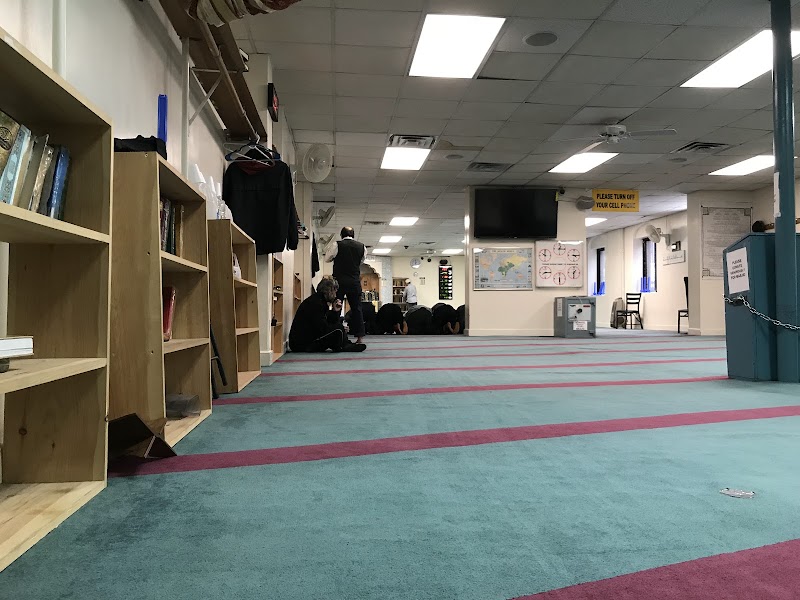 Madina Masjid NYC prayer area interior