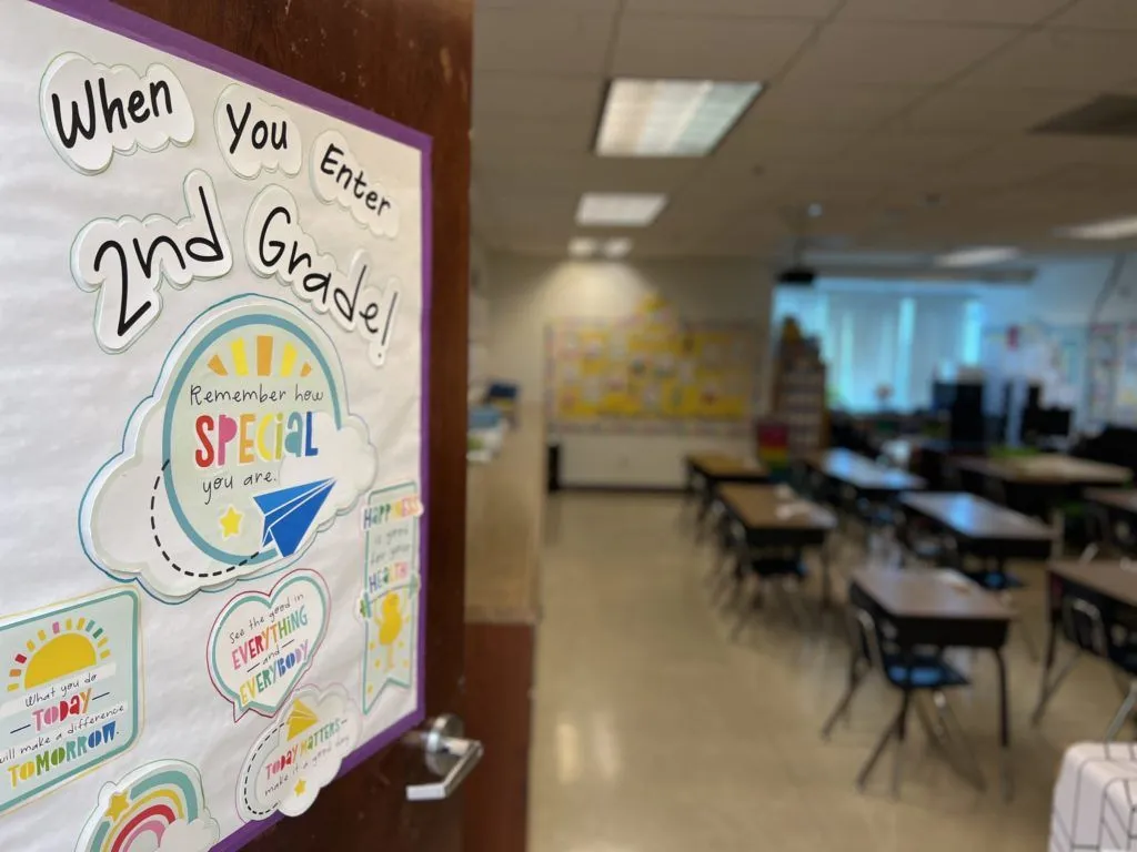 Minaret Academy classroom at Islamic Institute of Orange County in Anaheim