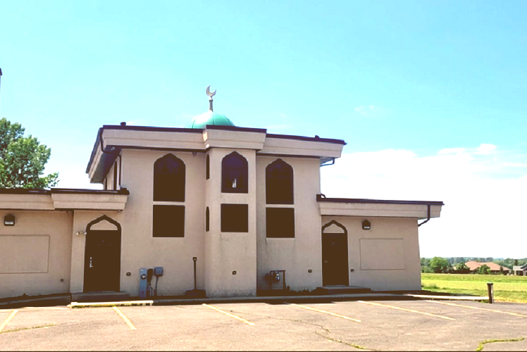 Islamic Society of Central Wisconsin mosque building in Marshfield, WI