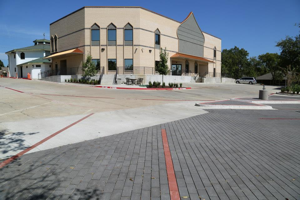Exterior of Islamic Society of Denton on Greenlee Street