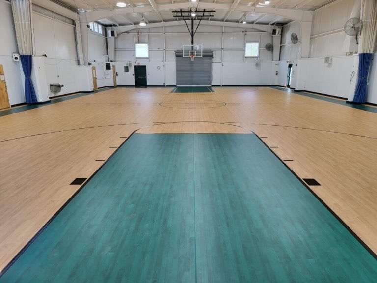 Bilal Hall gym and event space at Islamic Society of Greater Charlotte