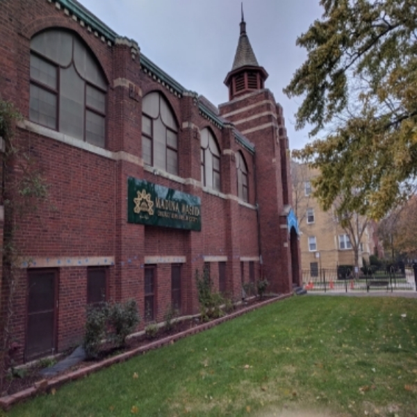 Madinah Masjid exterior in Chicago, IL