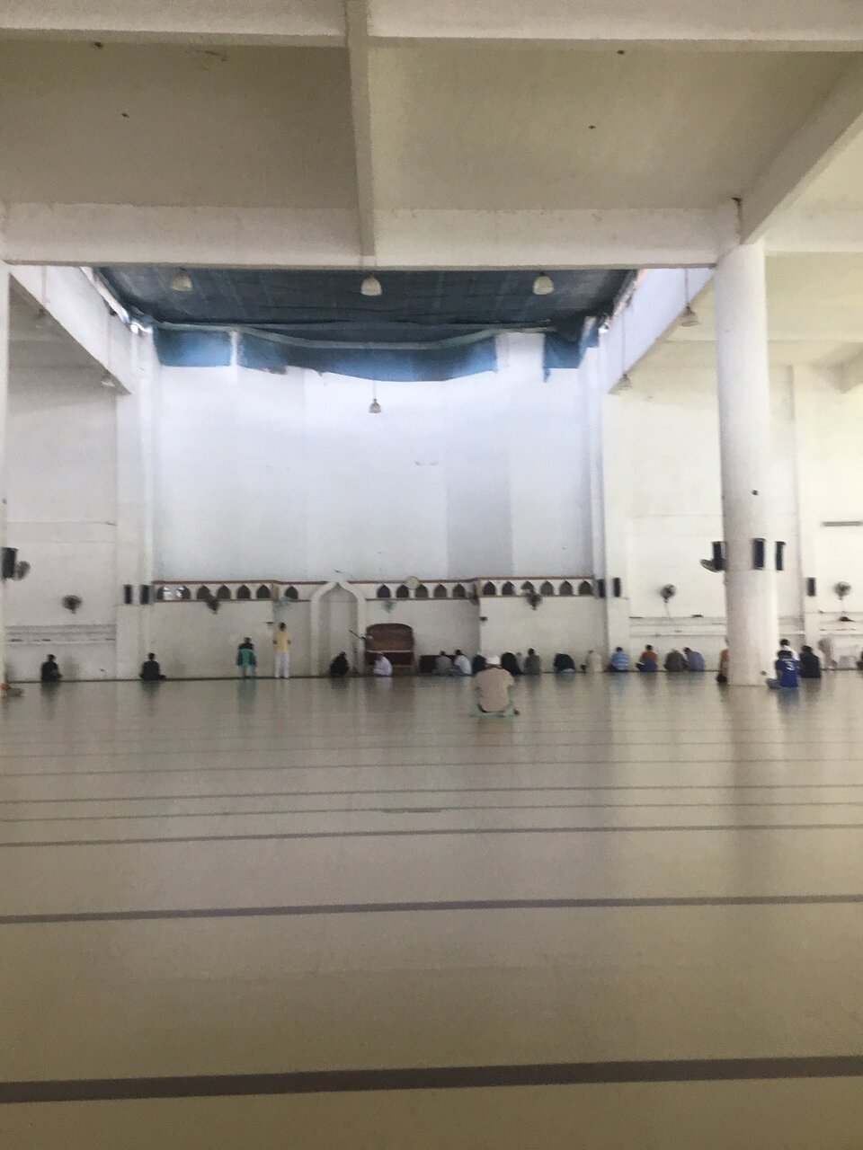 Masjid Abu Bakr prayer hall at Colorado Muslim Society in Denver