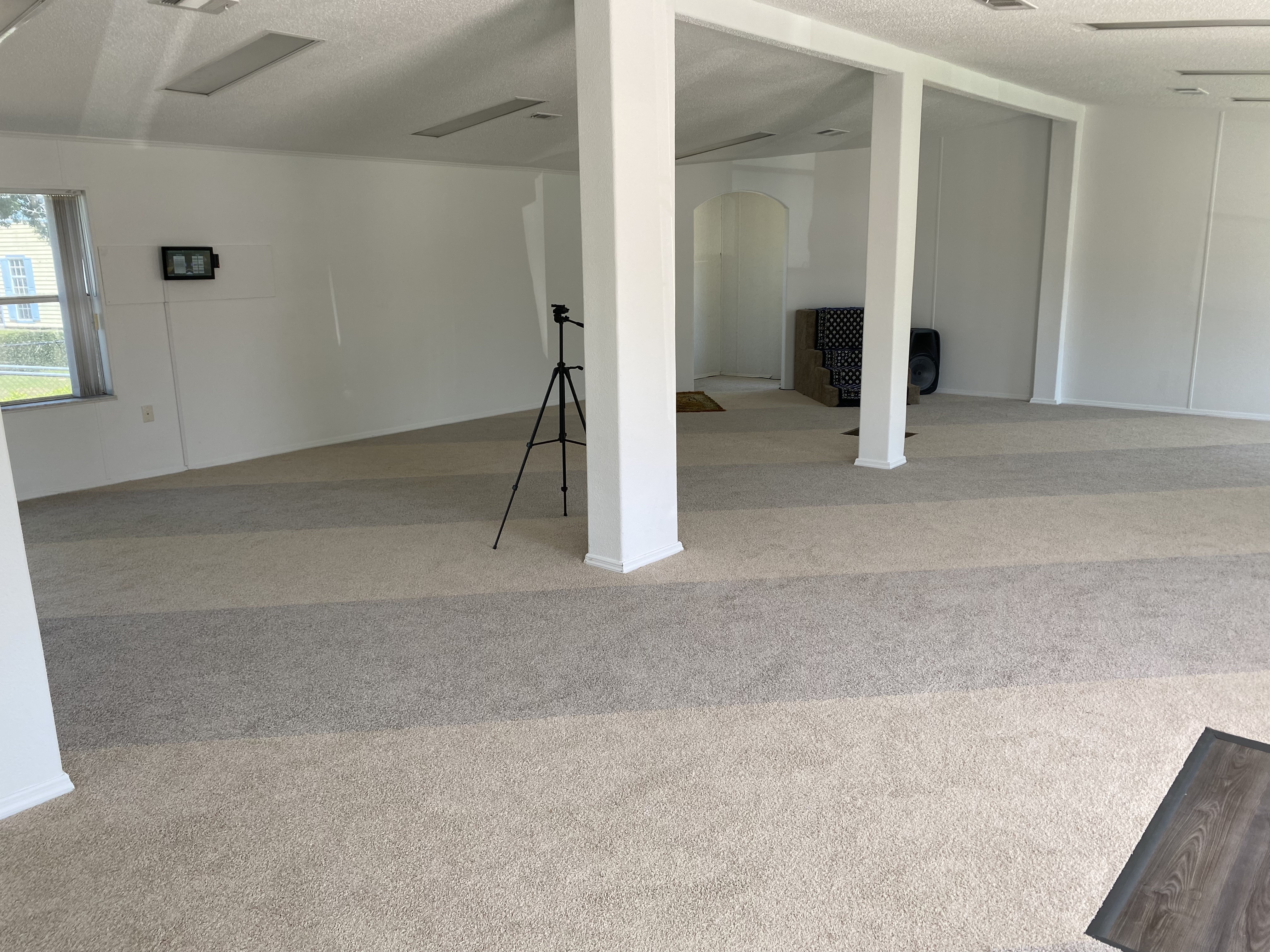 Masjid al-Huda prayer space in Saint Cloud, FL