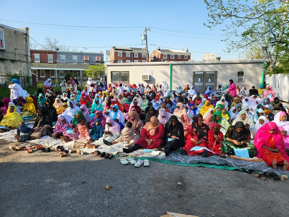 Masjid Al-Qur'an community gathering in Philadelphia, PA