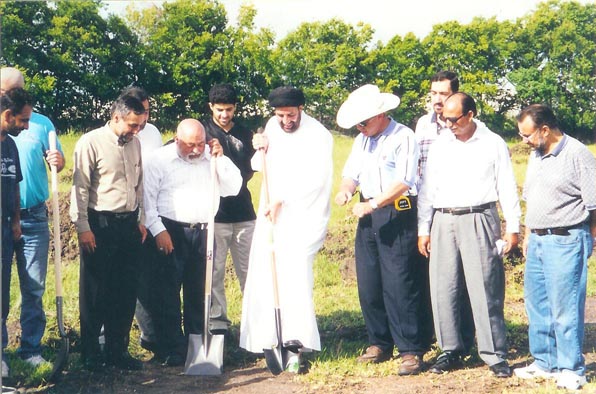 Masjid AlRasool AlAkram ground-breaking ceremony from the official gallery archive
