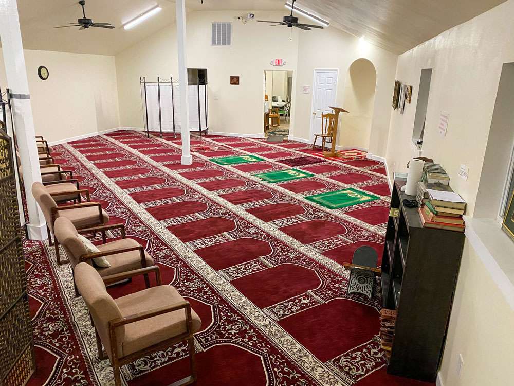 Muhammad Masjid of Al-Islam prayer space in Slidell, LA
