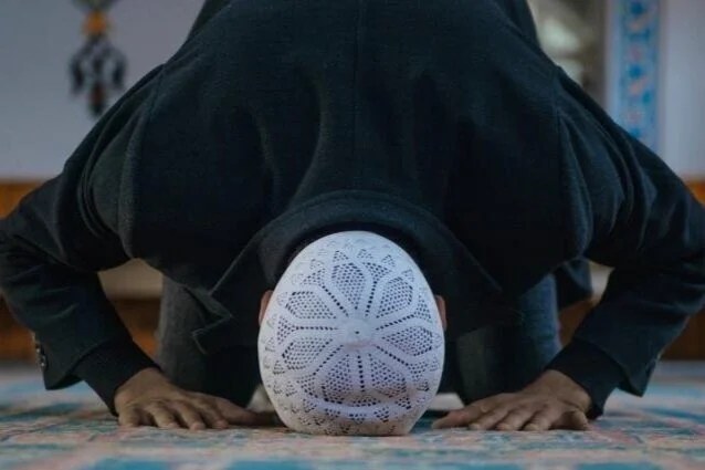 Prayer at Muslim American Society DC in Alexandria