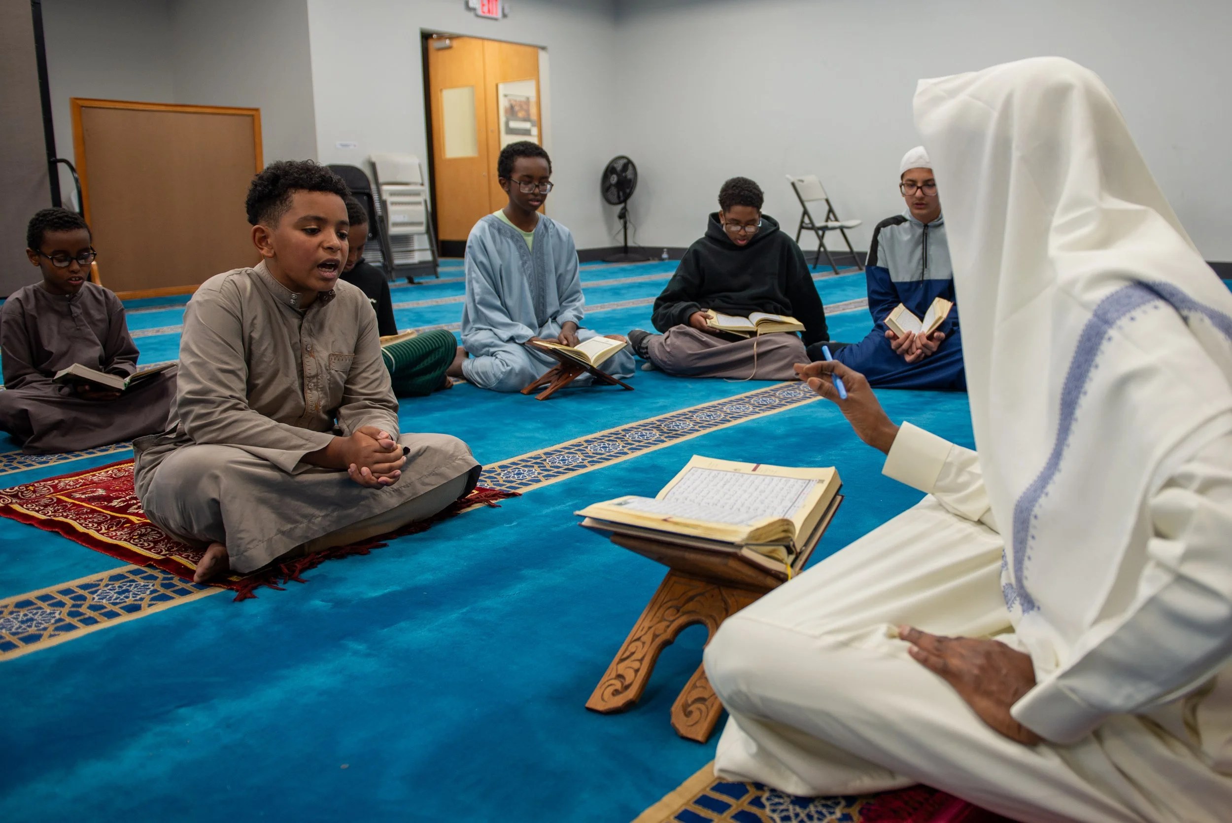 Quran program circle at Muslim American Society DC