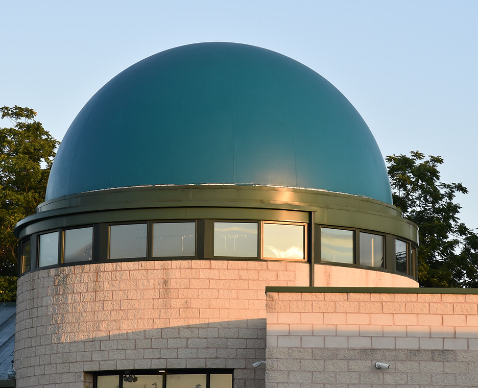 Dome exterior detail at Muslim Association of Lehigh Valley