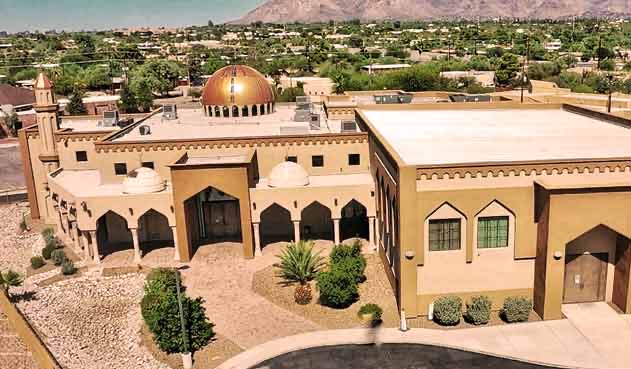 Muslim Community Center of Tucson mosque campus and Rahmah Academy building in Tucson