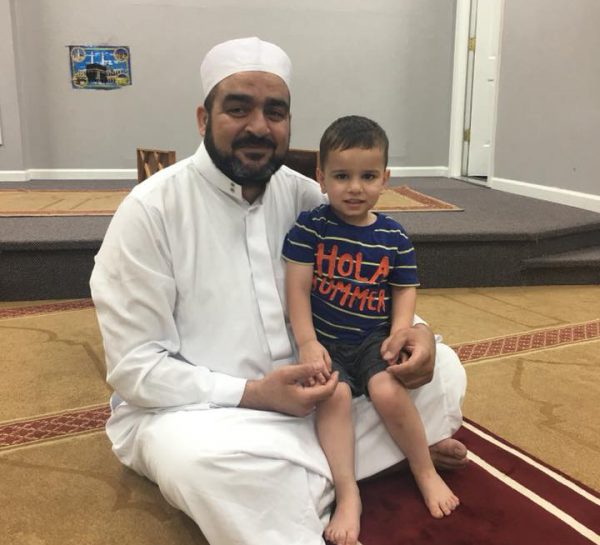 Nour Al-Quran Society prayer space in Garland, TX