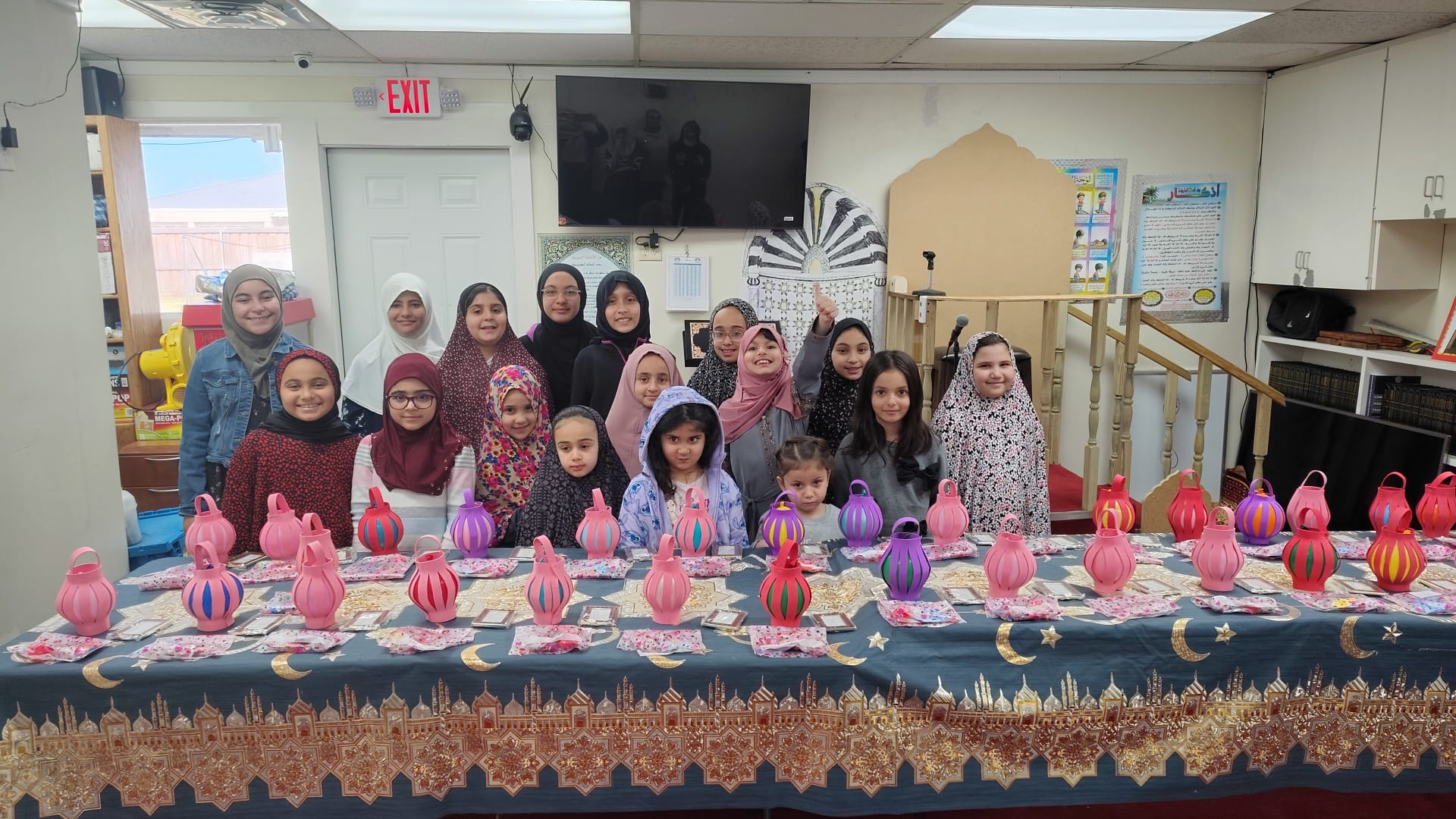 Nour Al-Quran Society community gathering in Garland, TX
