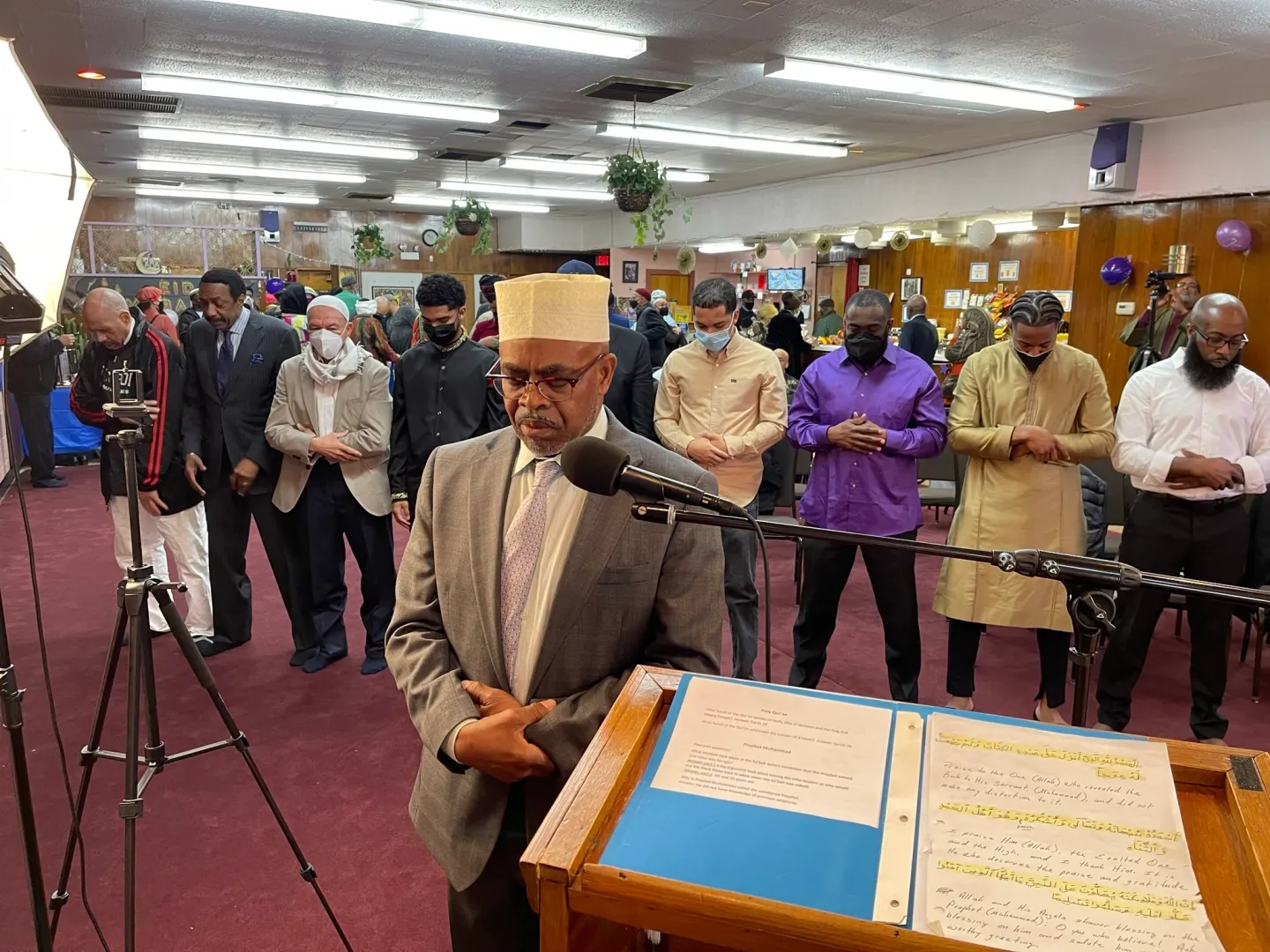 Turkish American Cultural Alliance prayer gathering in Chicago, IL